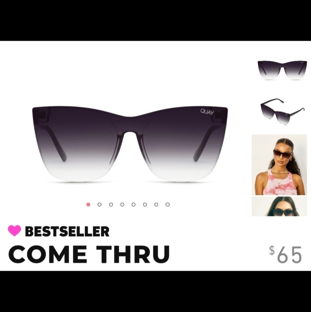 Quay Australia sunglasses- style: Come Thru